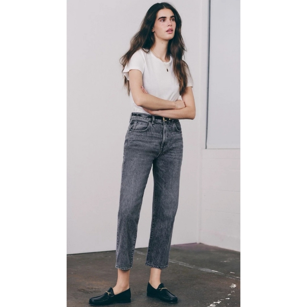 Slvrlake | London Crop Jeans Stonewash Grey Size 26